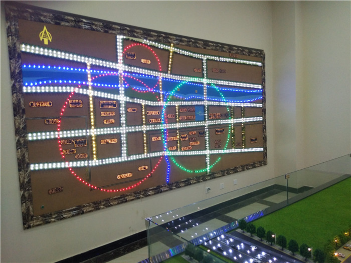 宝鸡滨河新城沙盘模型